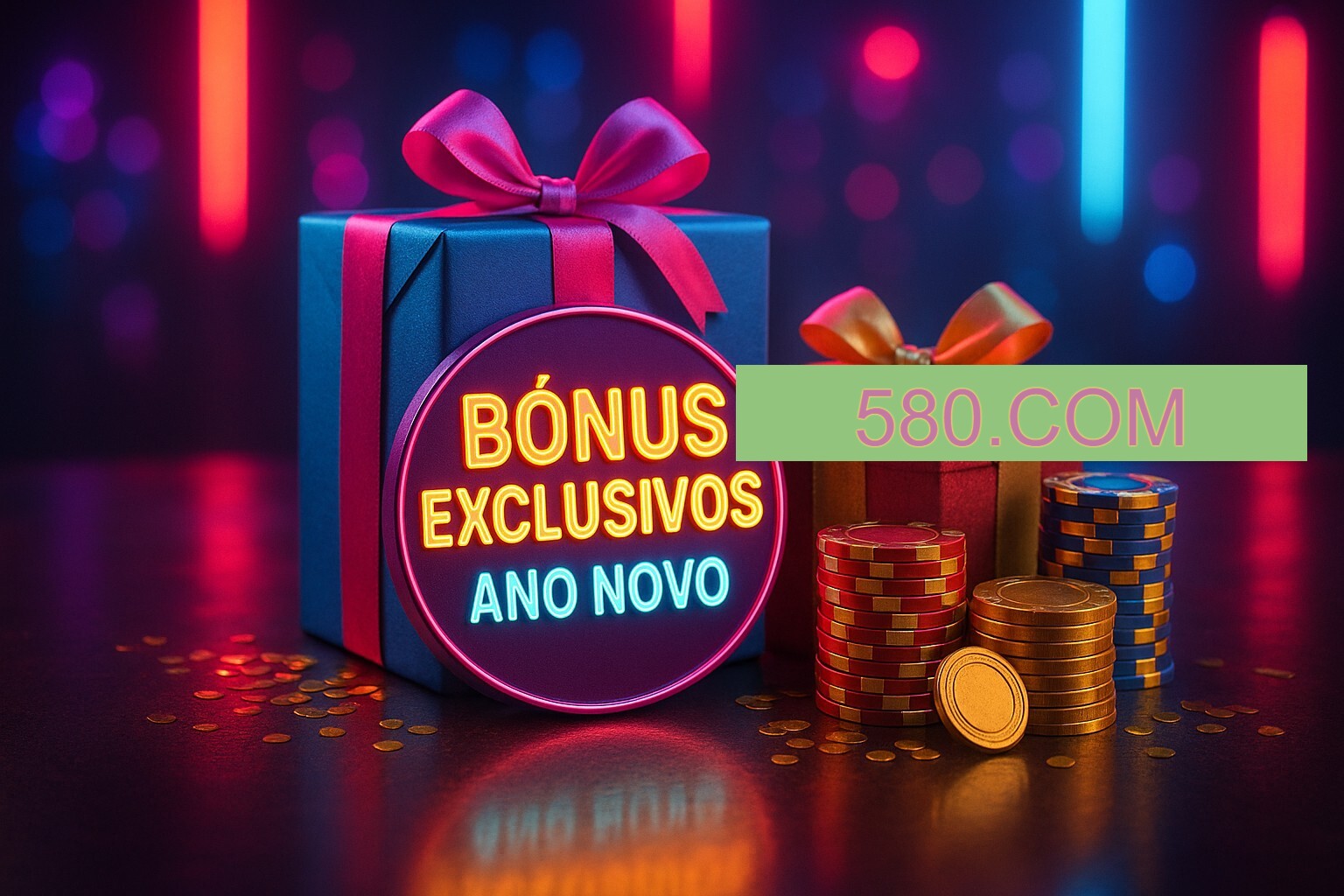 Promoções de Ano Novo no 580